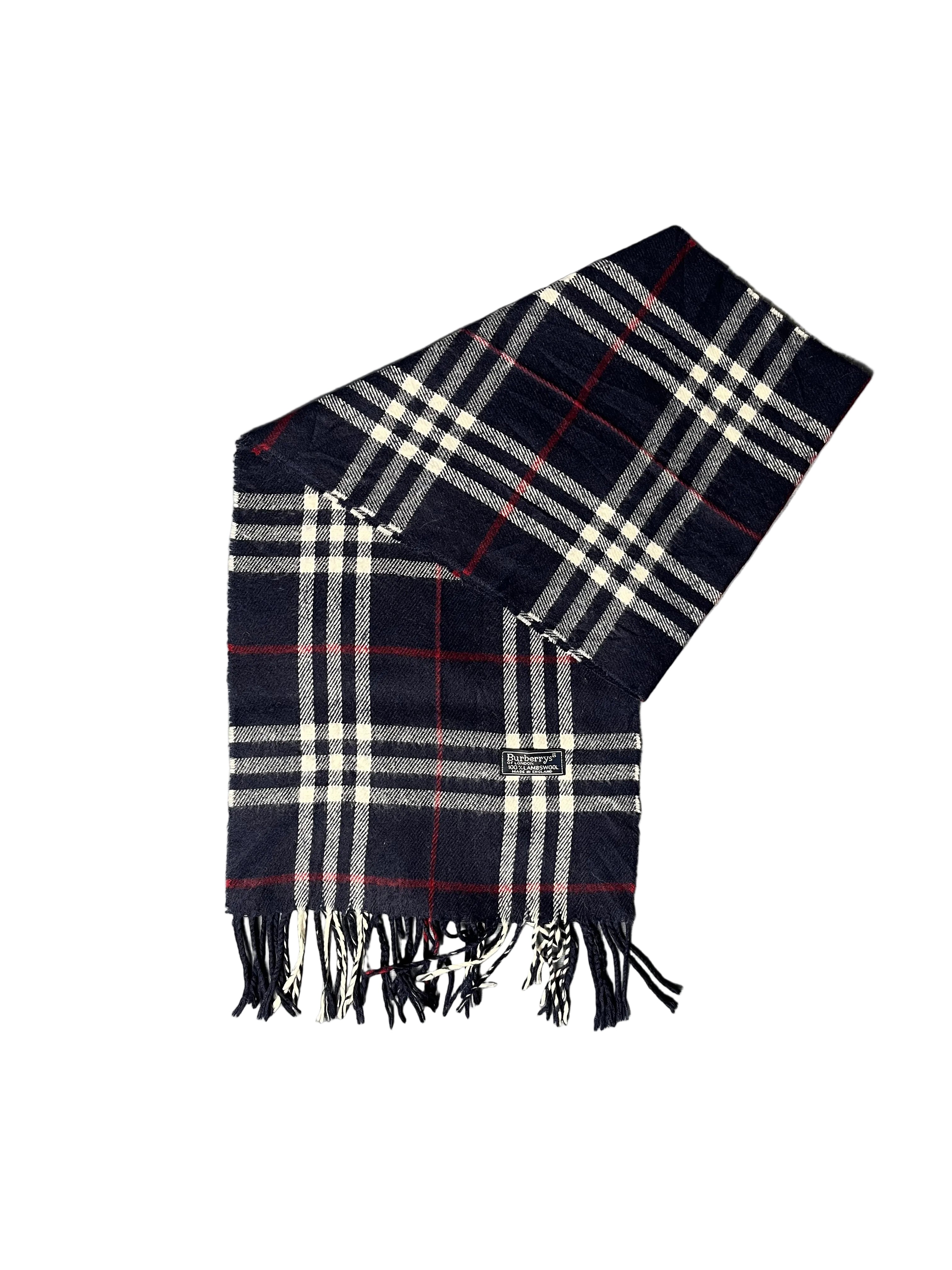 Burberry Scarf (Dark blue)