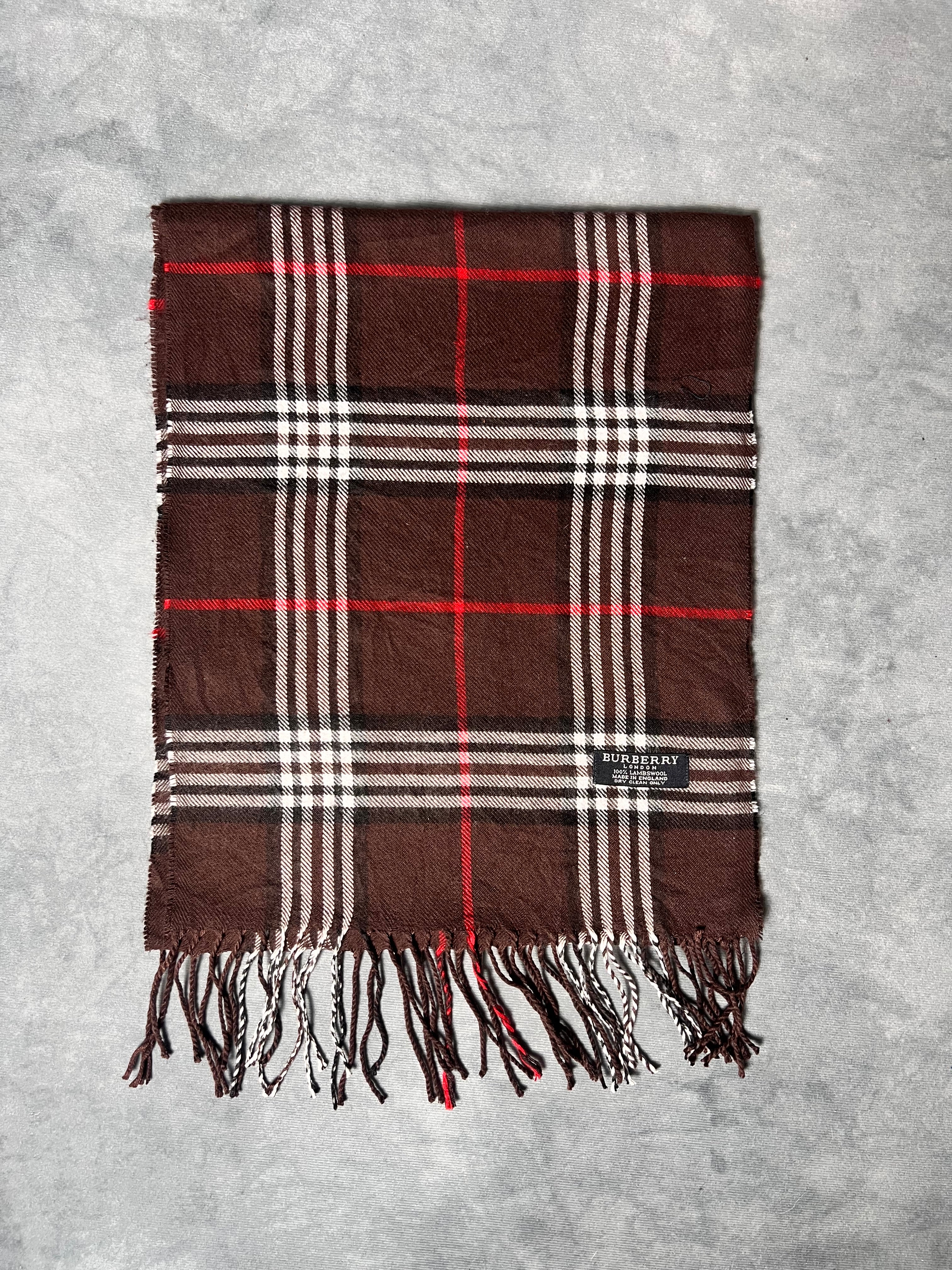 Burrberry Scarf (Brown)