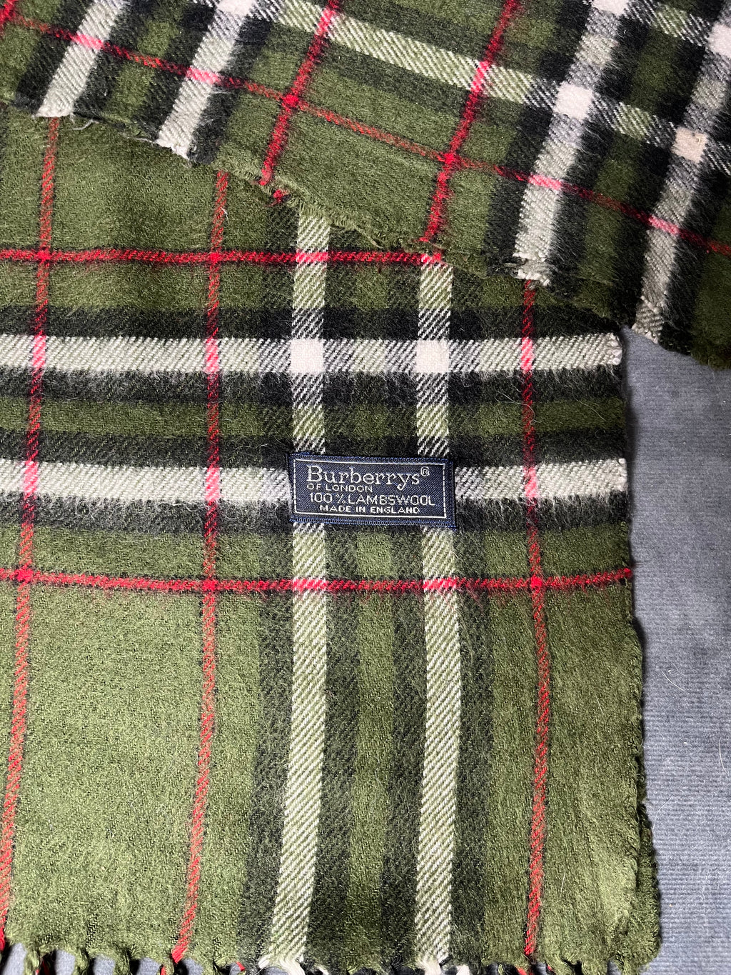 Burberry Scarf (Green)